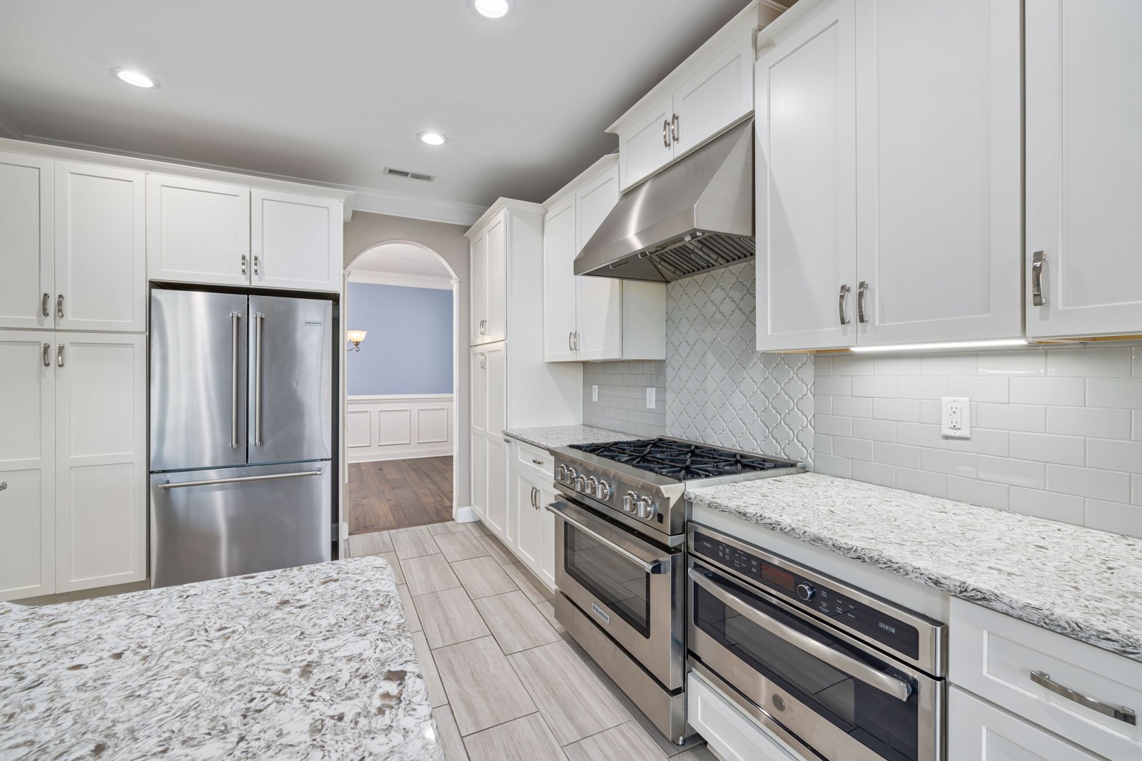 A thoughtfully renovated residential interior