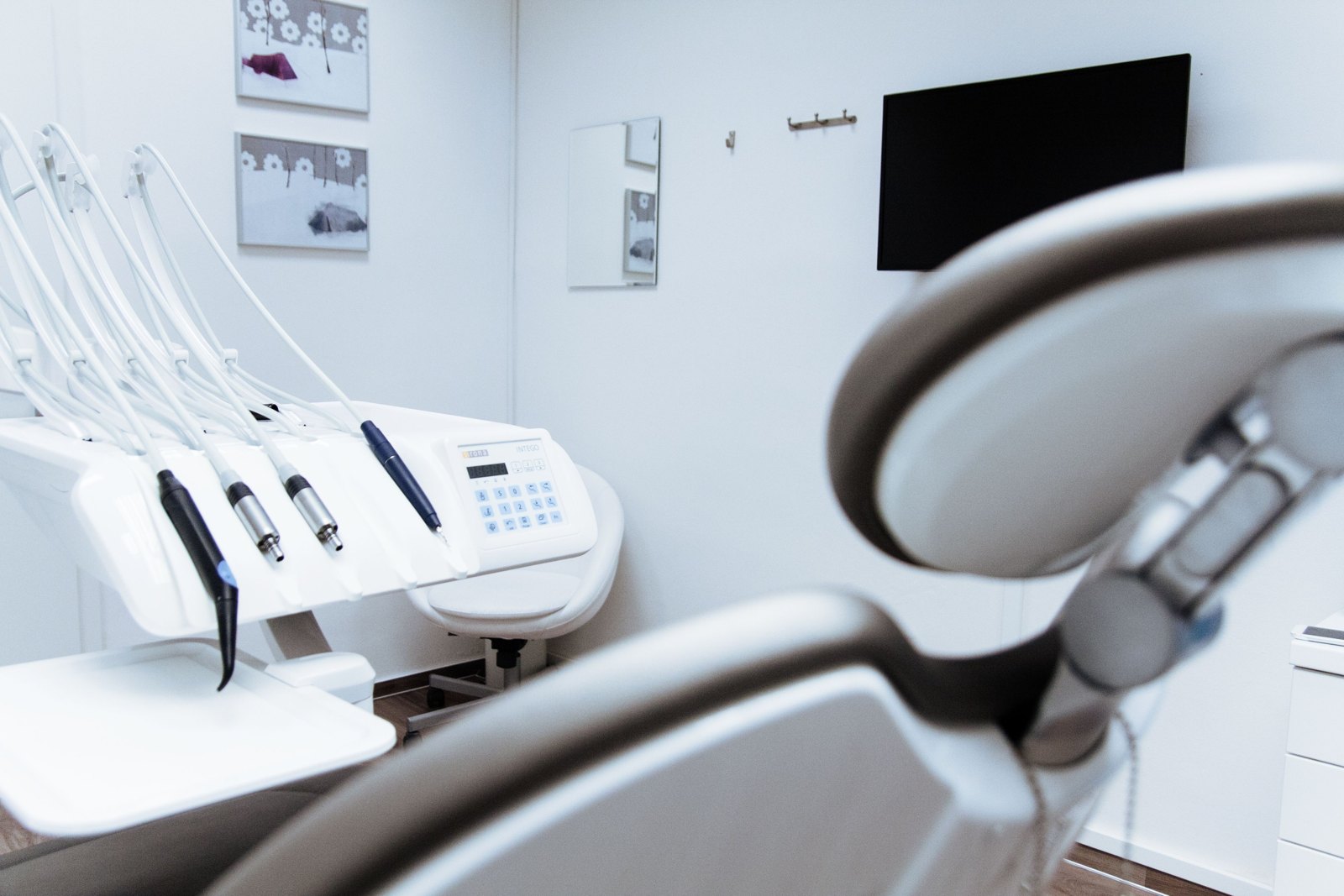A bright contemporary dental clinic